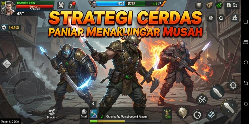 Gameplay strategis menegangkan di 6RT dengan aksi seru.
