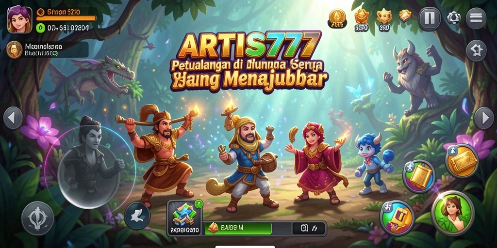 Tangkapan layar dari gameplay seru ARTIS777 dengan petualangan menantang.
