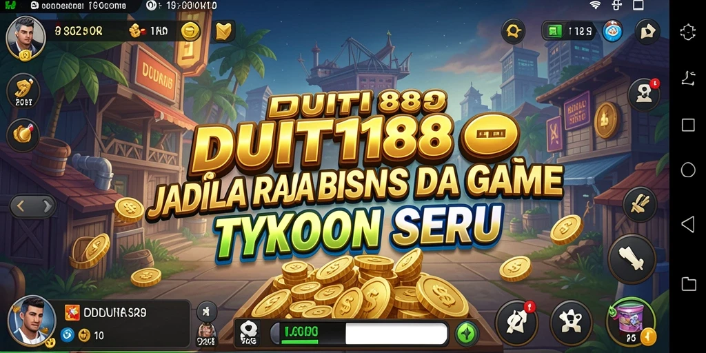 Tampilan gameplay menarik dalam DUIT188, penuh tantangan bisnis.