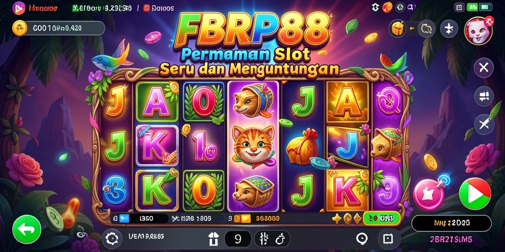 Tampilan gameplay slot FBRP88 dengan grafis yang menakjubkan.