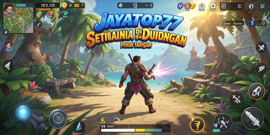 Screenshot utama JAYATOP77 menampilkan gameplay seru dan beragam tantangan petualangan.