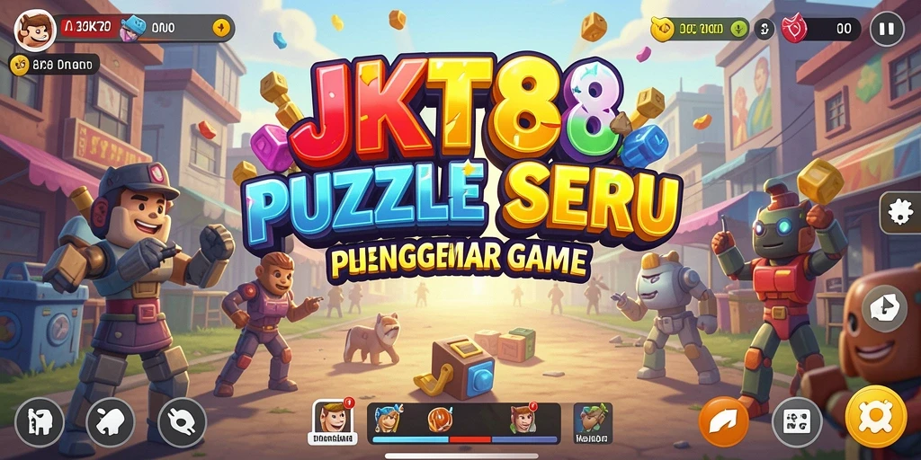 Gameplay menarik JKT8 yang menantang dan seru.