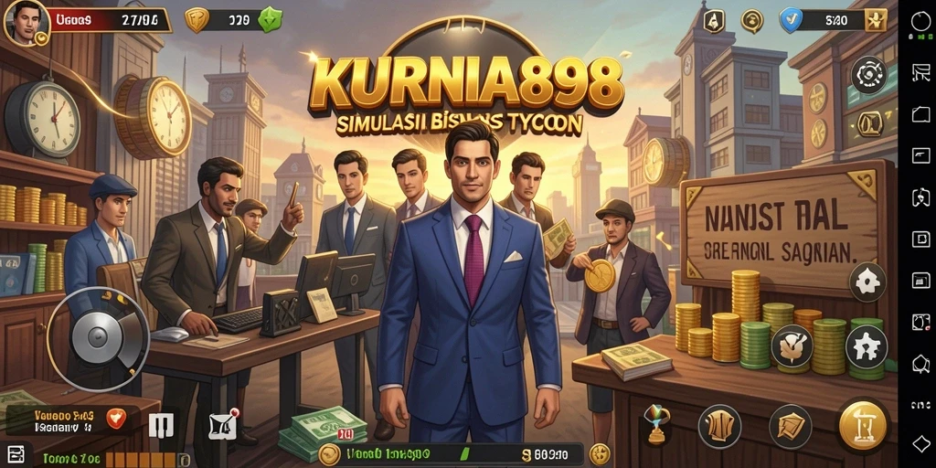 Tampilan gameplay KURNIA898 dengan elemen bisnis yang menarik.