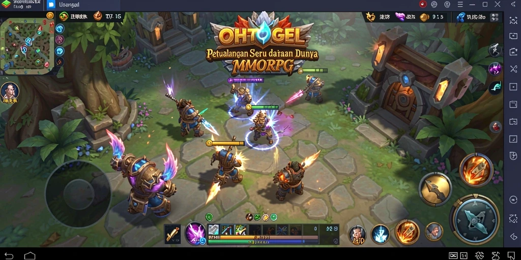 Tangkapan layar gameplay OHTOGEL menunjukkan aksi seru dan grafis menawan.