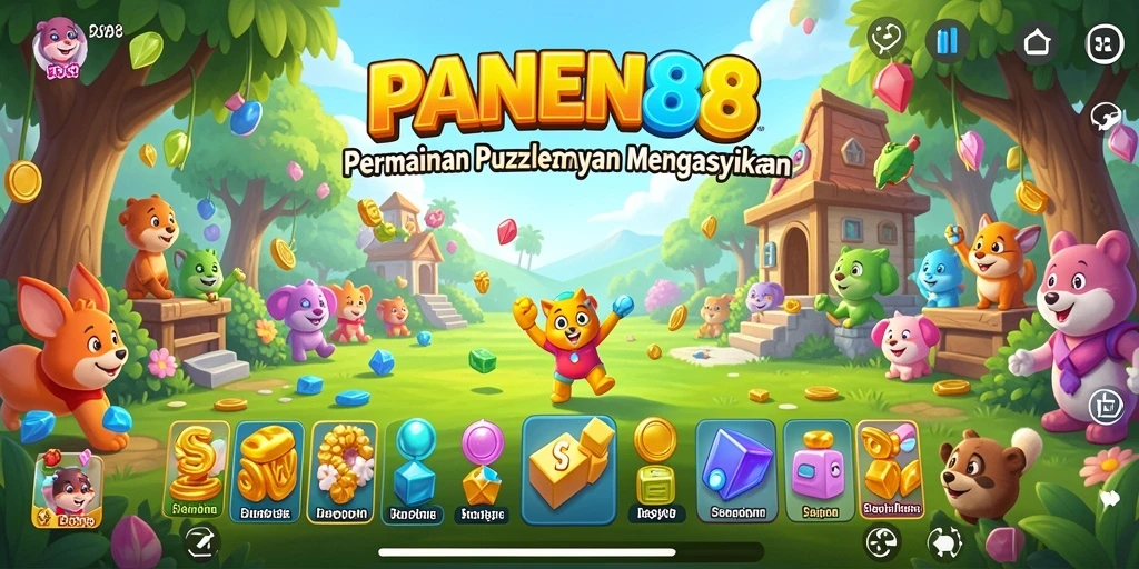 Tampilan gameplay dari PANEN88 yang menarik dan menantang.