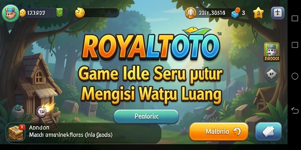 Tampilan gameplay Idle yang menarik dari ROYALTOTO.