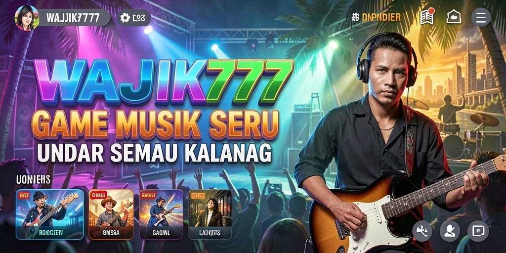 Tampilan Gameplay Menarik WAJIK777 untuk Para Pecinta Musik.